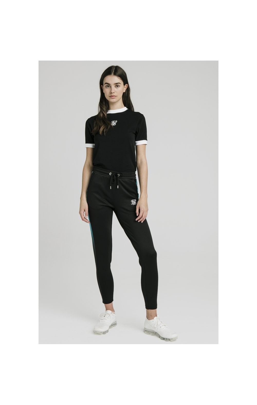Load image into Gallery viewer, SikSilk Ringer Tee – Black (3)
