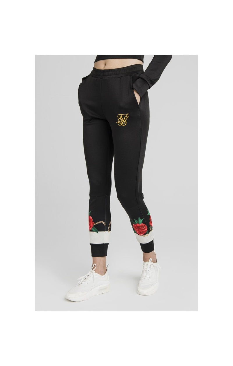 SikSilk Majestic Track Pants - Black