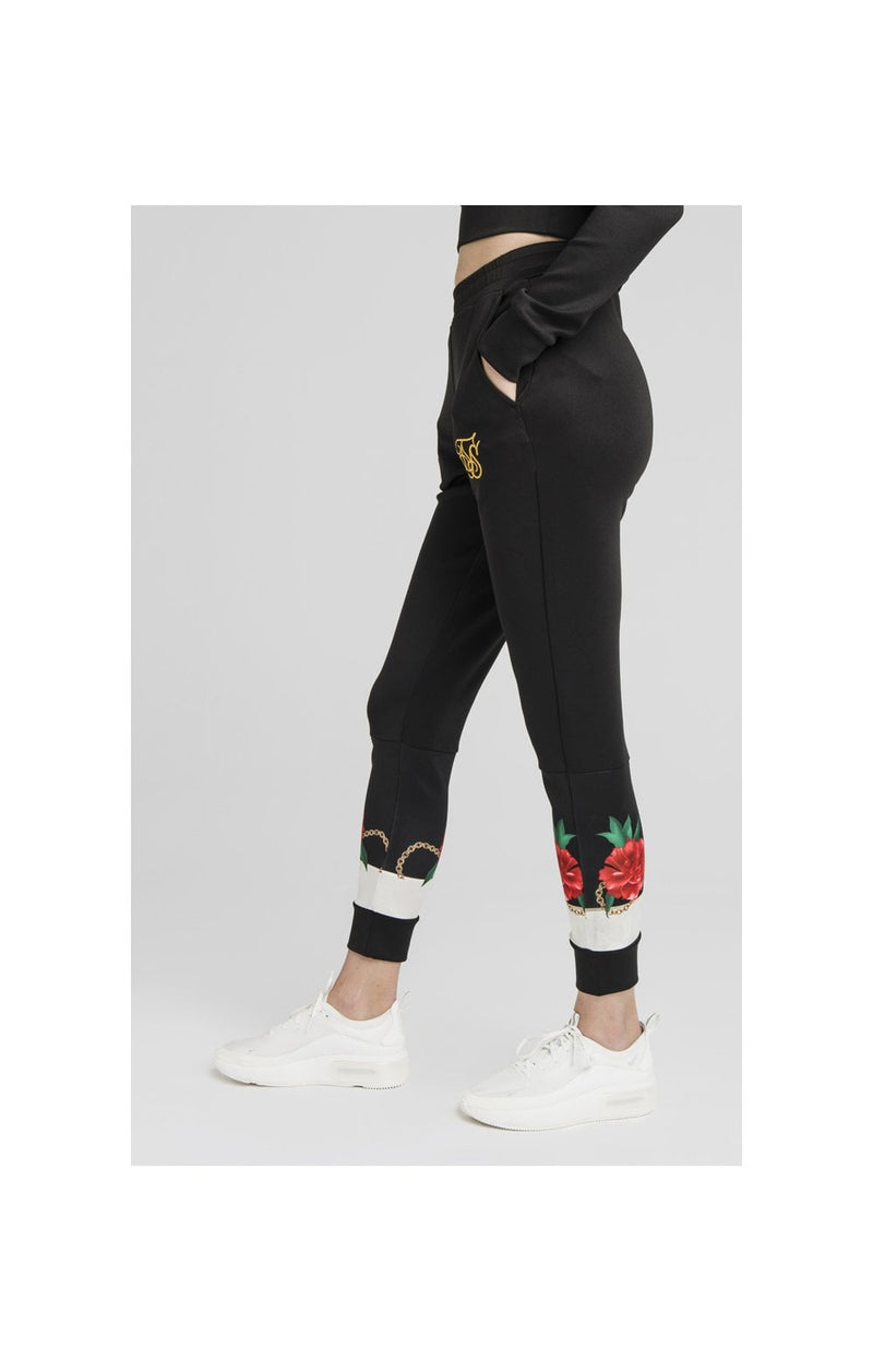 SikSilk Majestic Track Pants - Black (1)