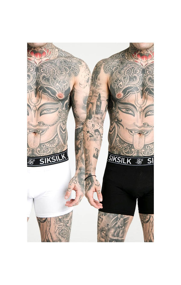 White And Black Pack Of 2 Boxers
