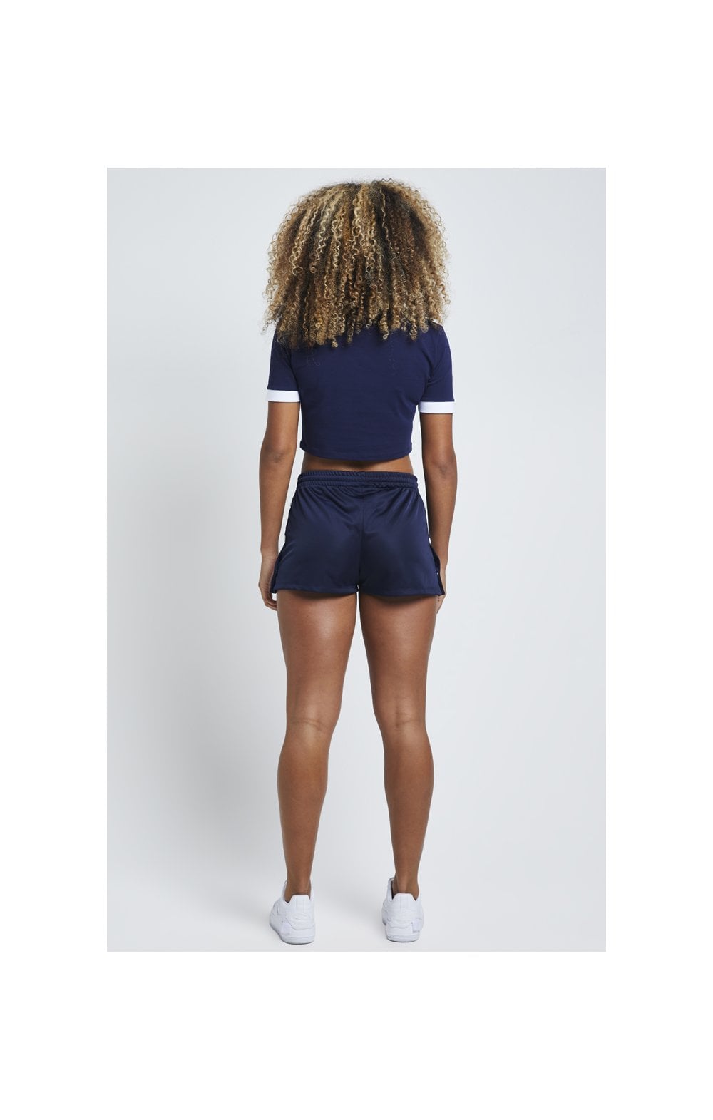 Load image into Gallery viewer, SikSilk Ringer Crop Tee – Eclipse (4)