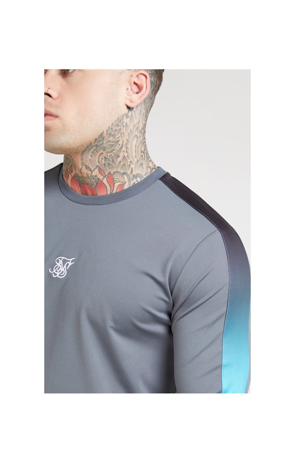 Siksilk fade hotsell crew sweatshirt