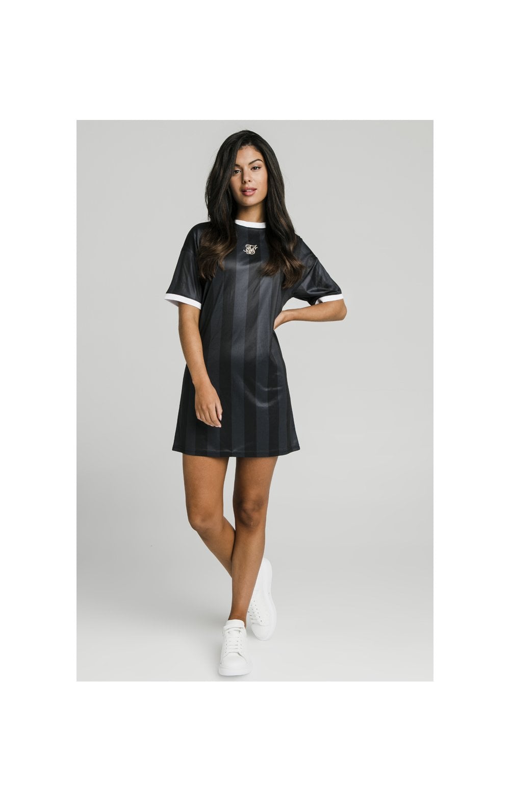 Load image into Gallery viewer, SikSilk Luxury Poly Dress - Black (3)