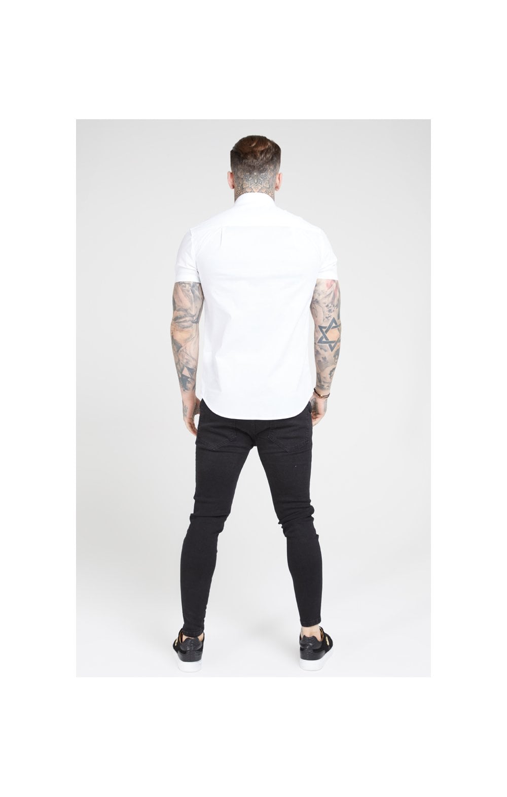 SikSilk S/S Smart Shirt - White (4)