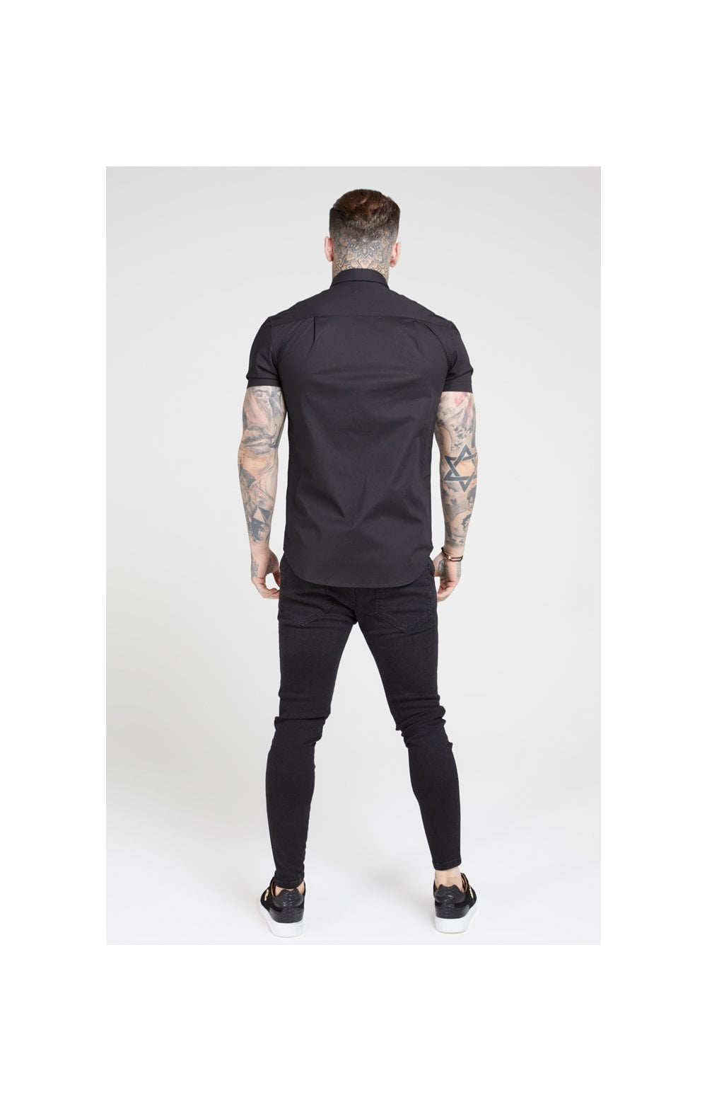 SikSilk S/S Smart Shirt - Black (4)