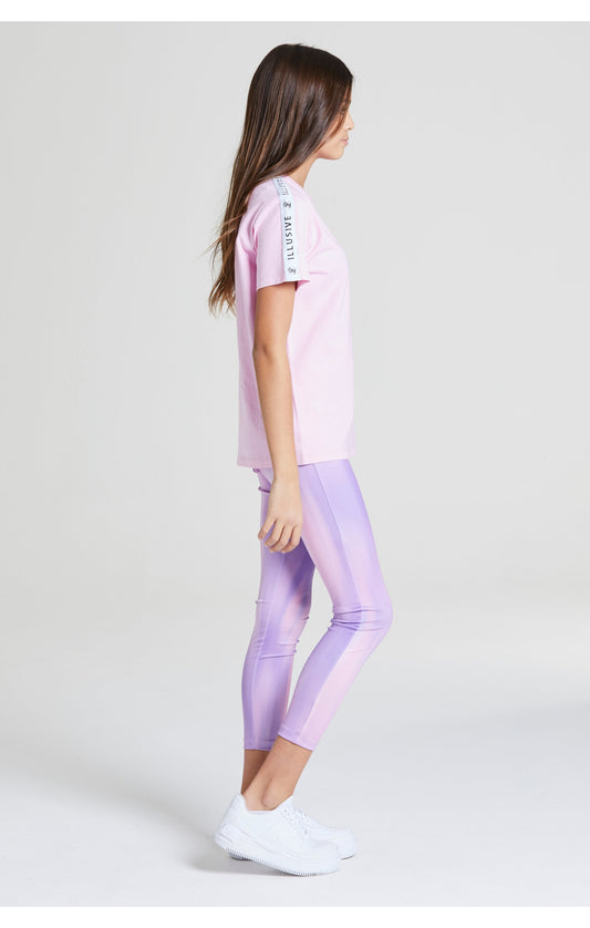Illusive London BF Fit Taped Tee - Pink