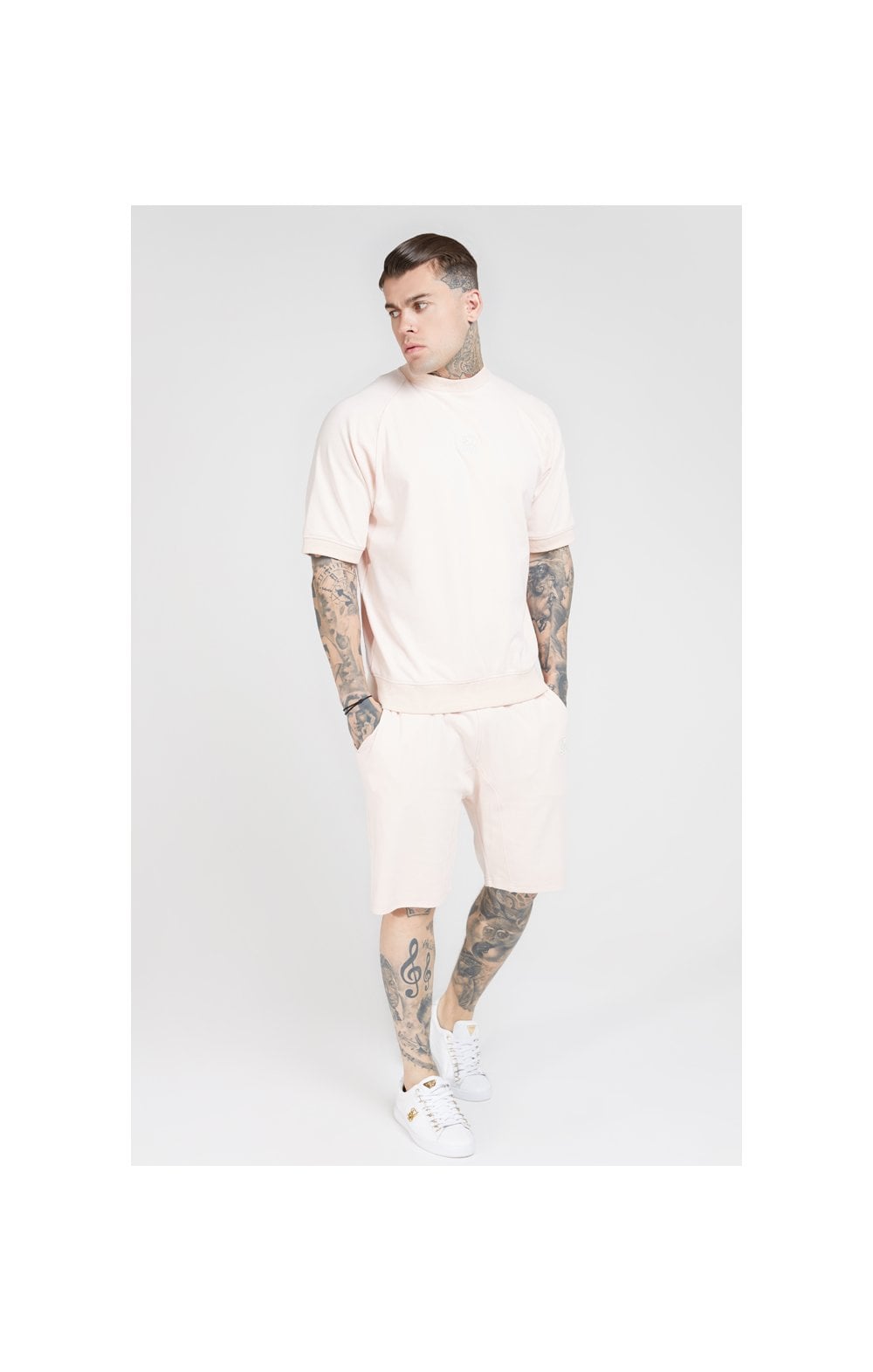 Load image into Gallery viewer, SikSilk Relaxed Shorts - Cloudy Pink (4)
