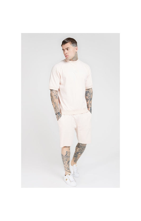 SikSilk Relaxed Shorts - Cloudy Pink