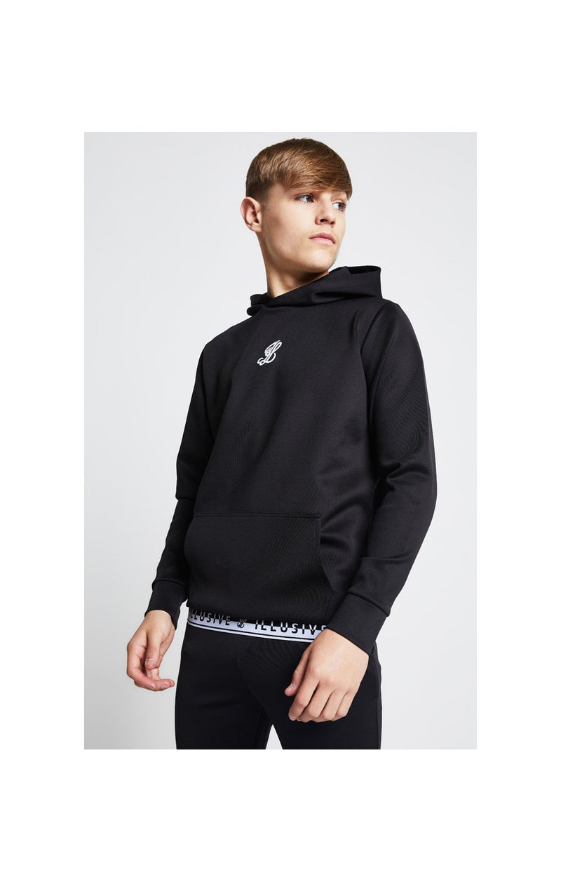 Illusive London Taped Overhead Hoodie - Black