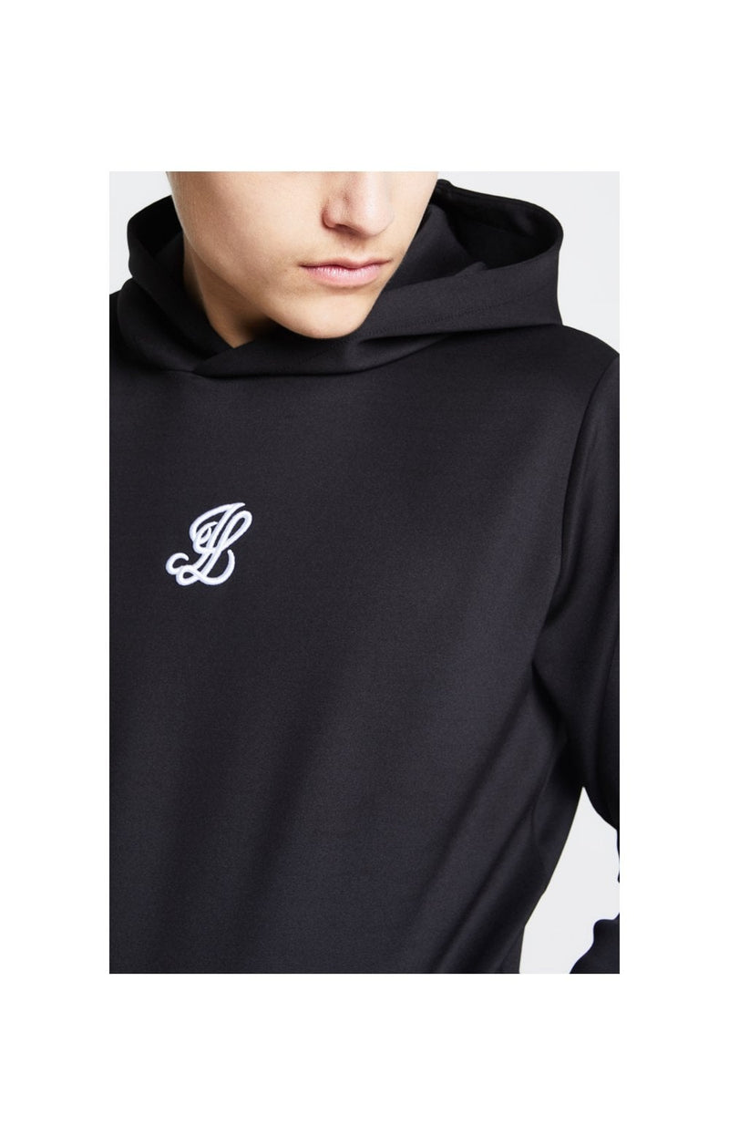 Illusive London Taped Overhead Hoodie - Black (1)