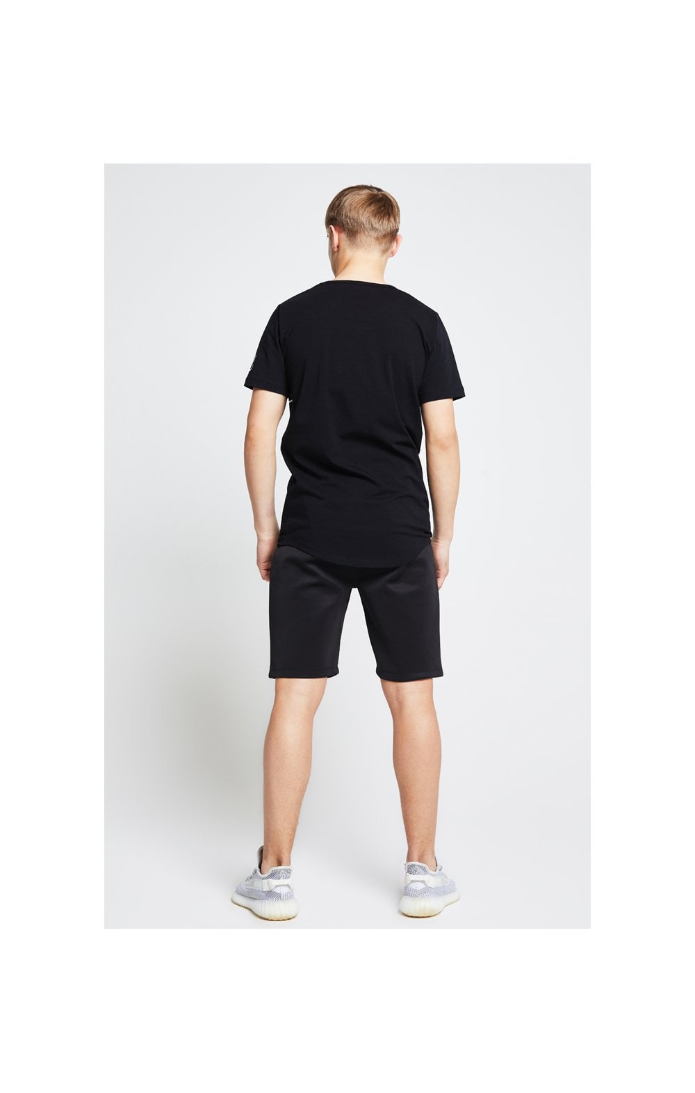 Illusive London Tape Jersey Shorts - Black (5)