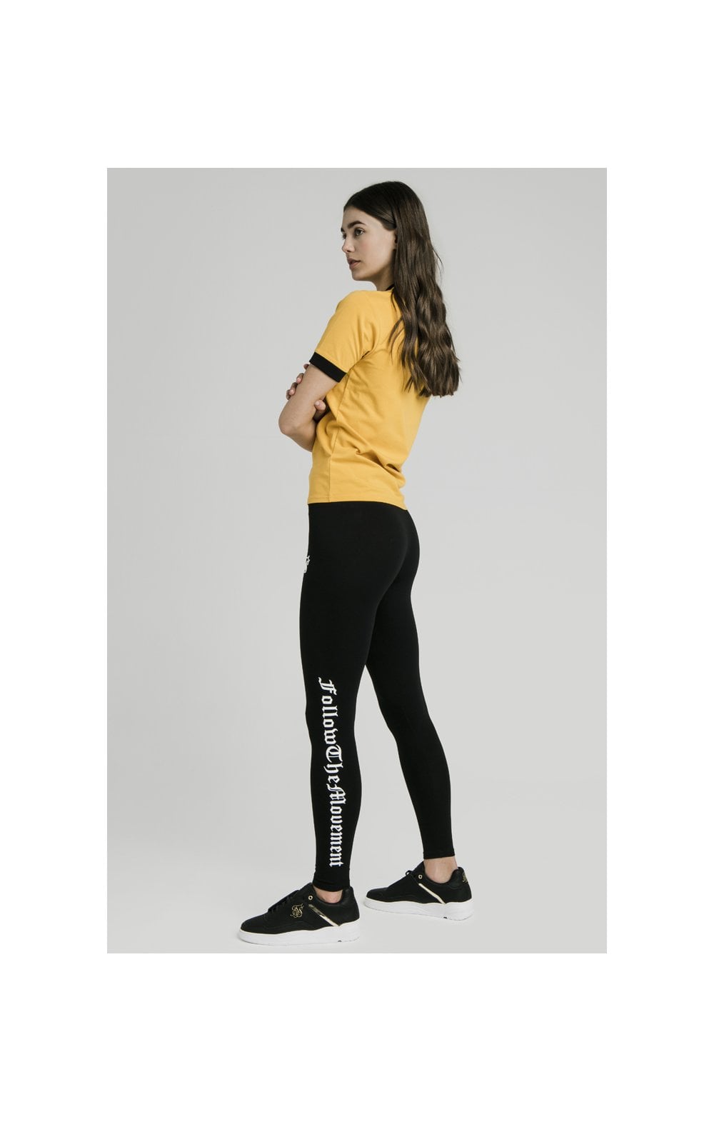 SikSilk Follow The Movement Leggings Black