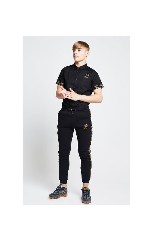 Illusive London S/S Taped Shirt - Black