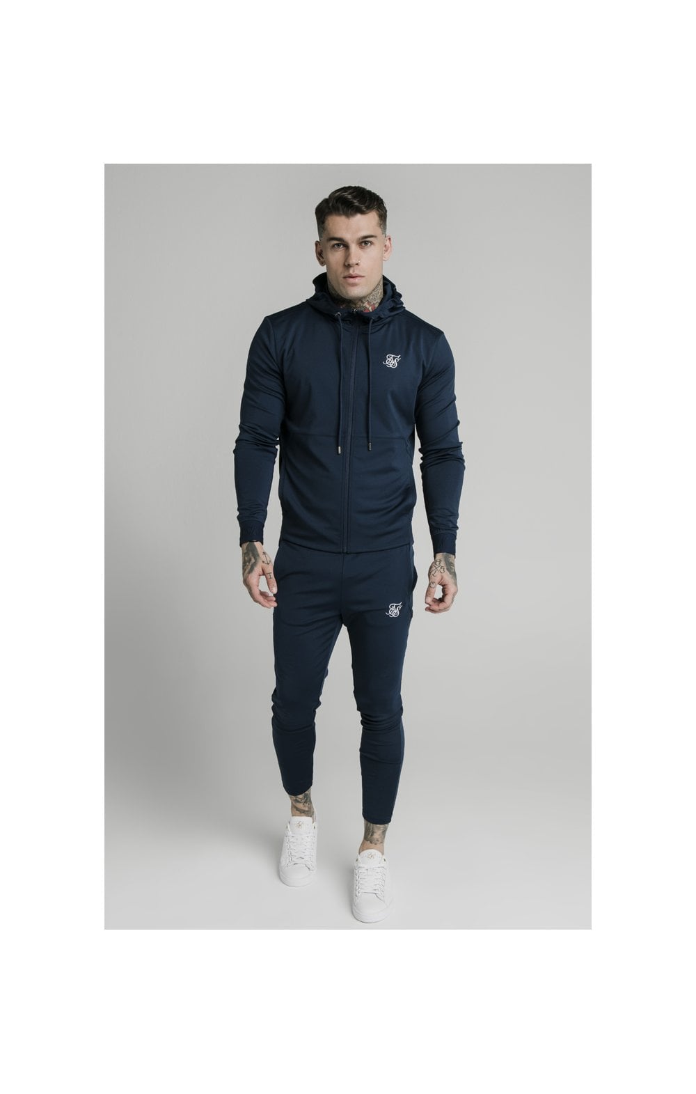 Siksilk agility outlet zip through hoodie