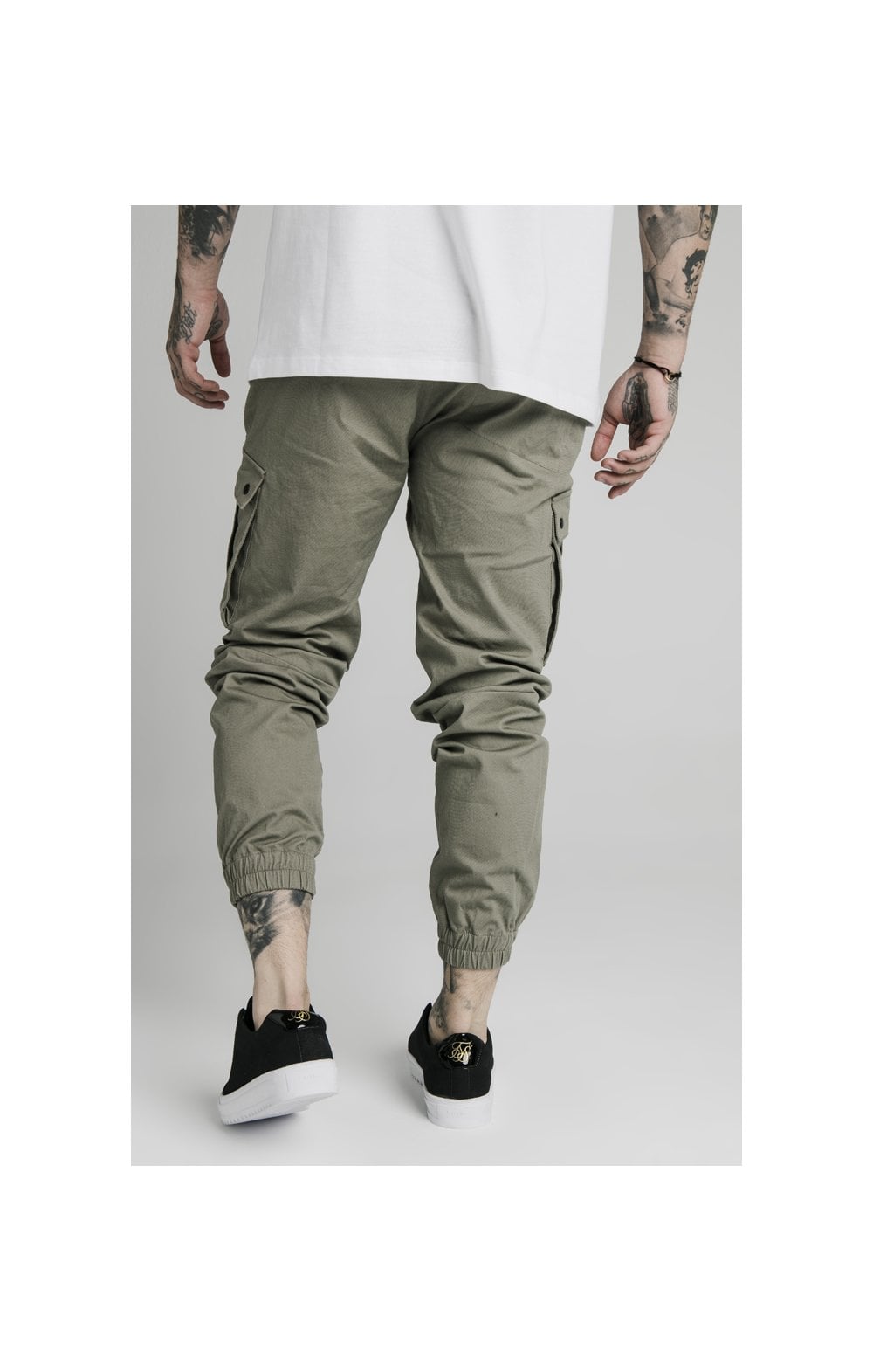 SikSilk Cargo Pants - Khaki (3)