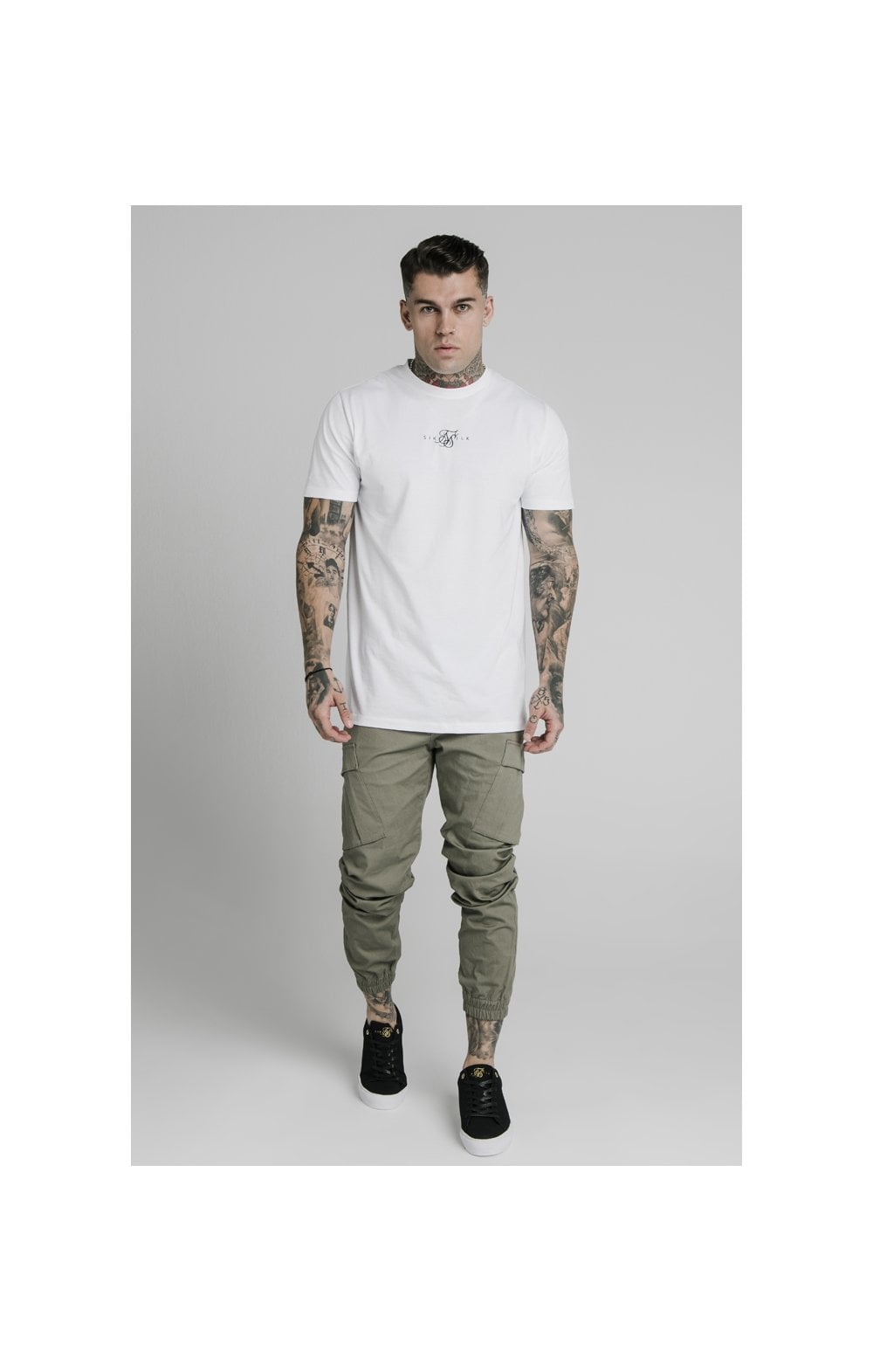 SikSilk Cargo Pants - Khaki (4)