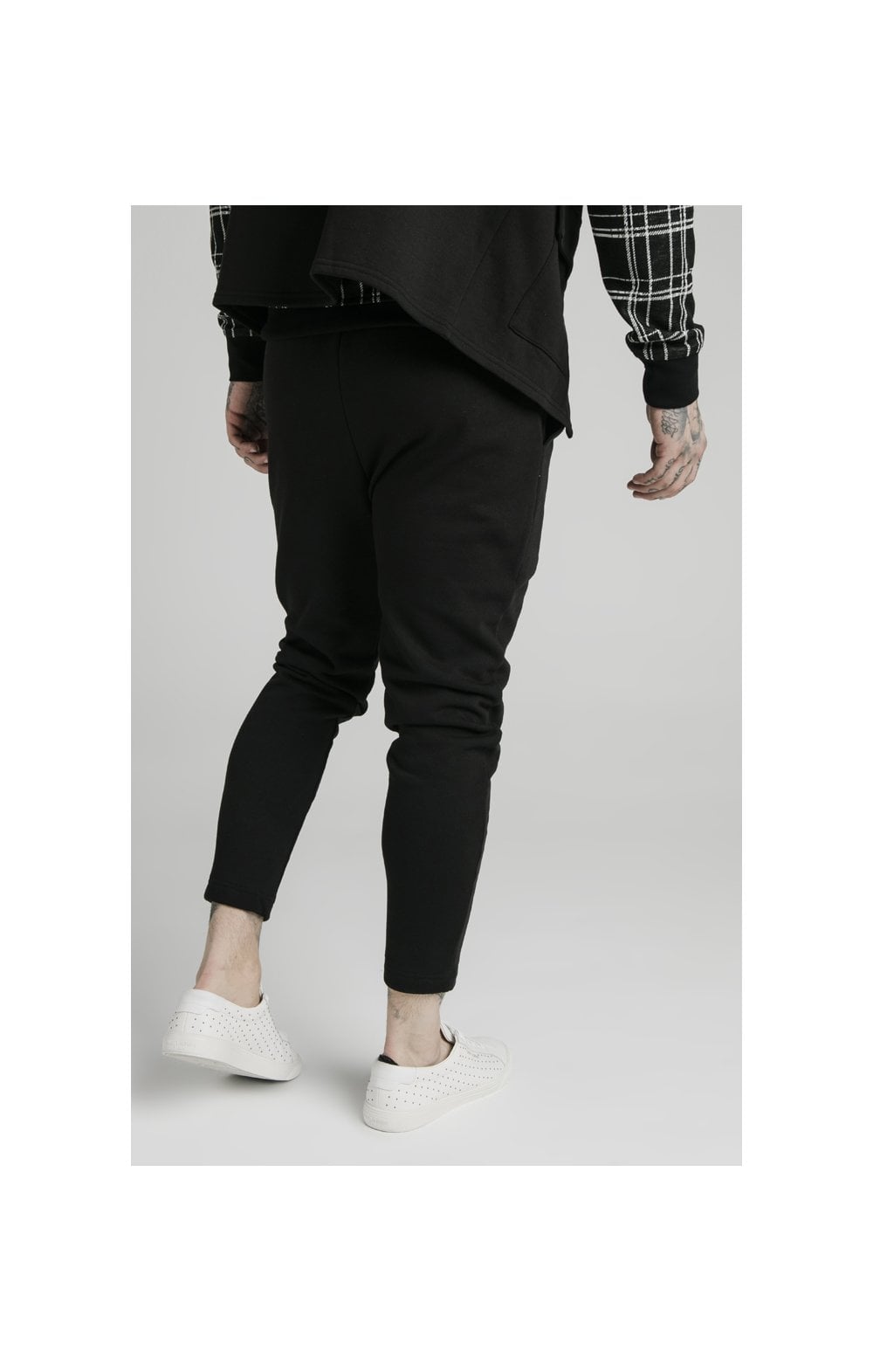 SikSilk Smart Pleated Pants - Black (1)