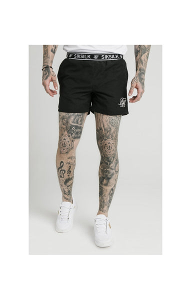 Siksilk monogram swim shorts in navy