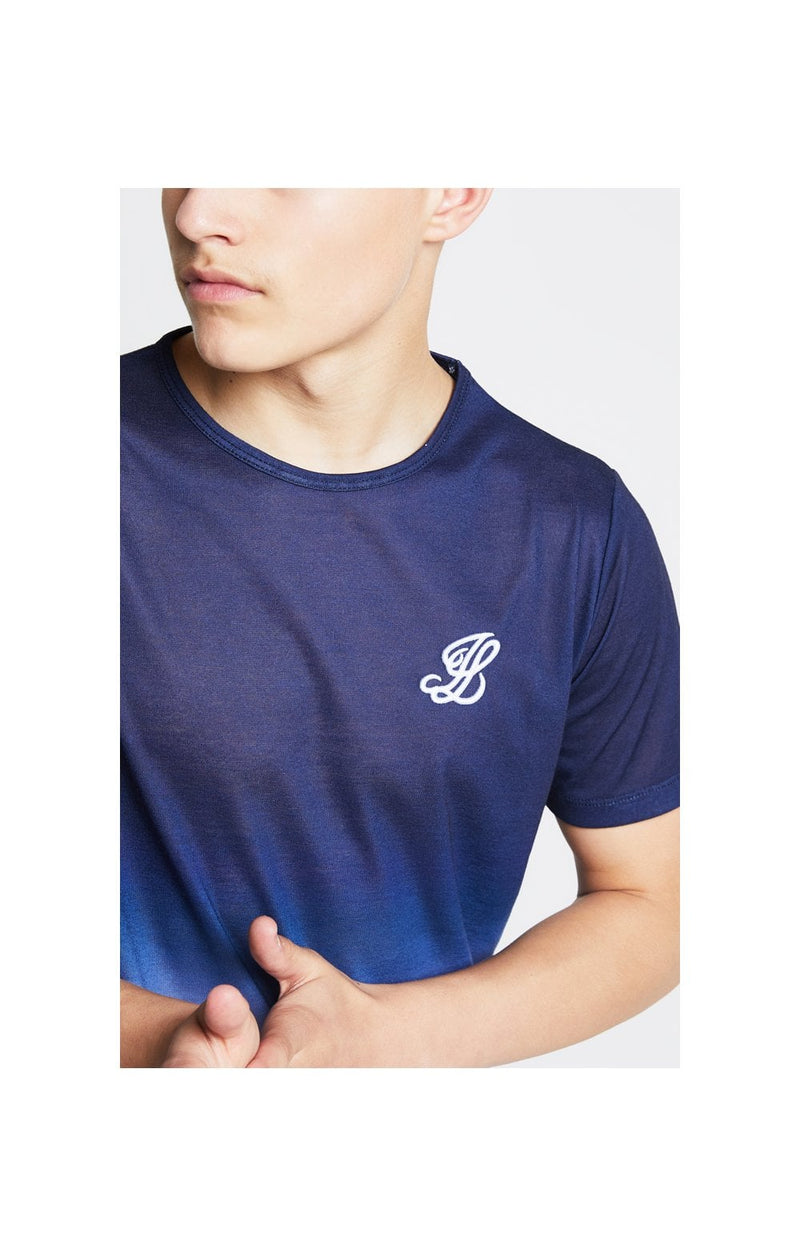 Illusive London Fade Tee - Navy & White (1)