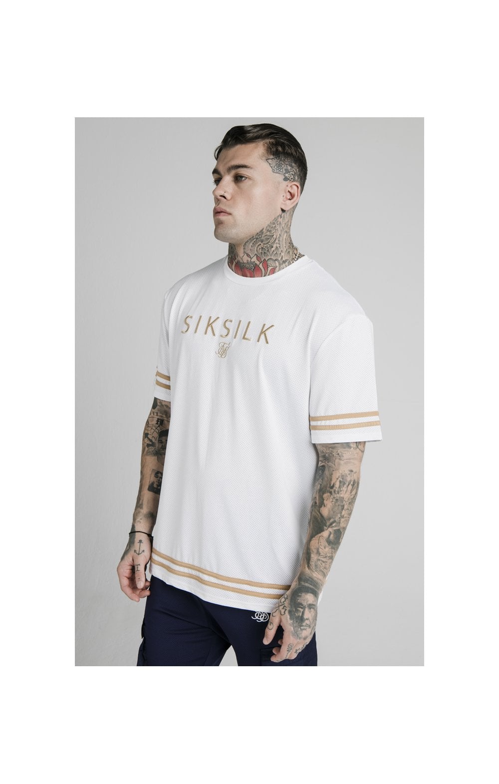Load image into Gallery viewer, SikSilk S/S Essential Tee - White