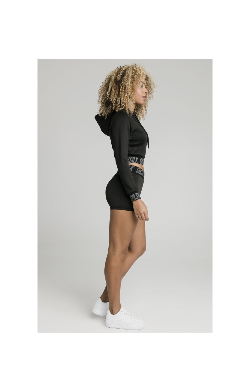 SikSilk Tape Gym Shorts - Black (8)