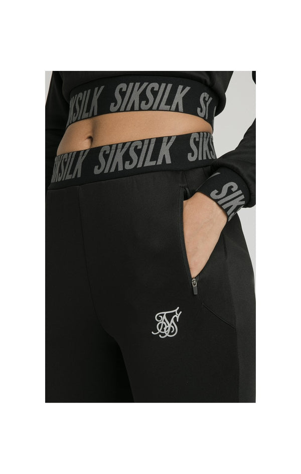 SikSilk Zonal Track Pants - Black
