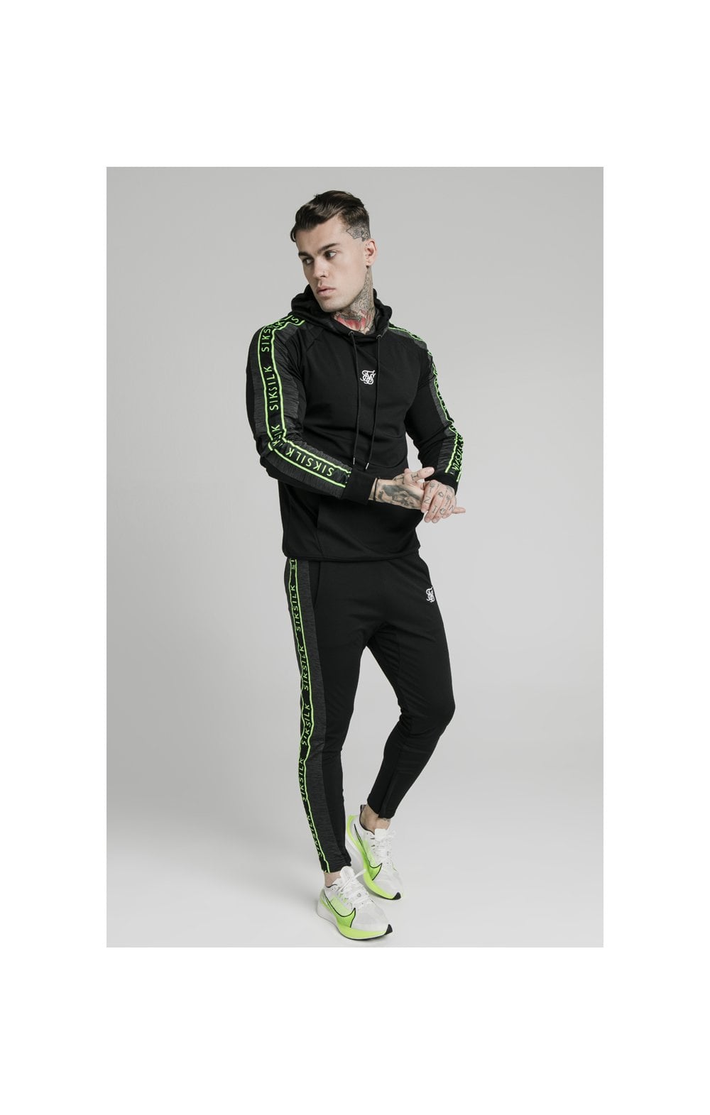 Sik silk hot sale green tracksuit