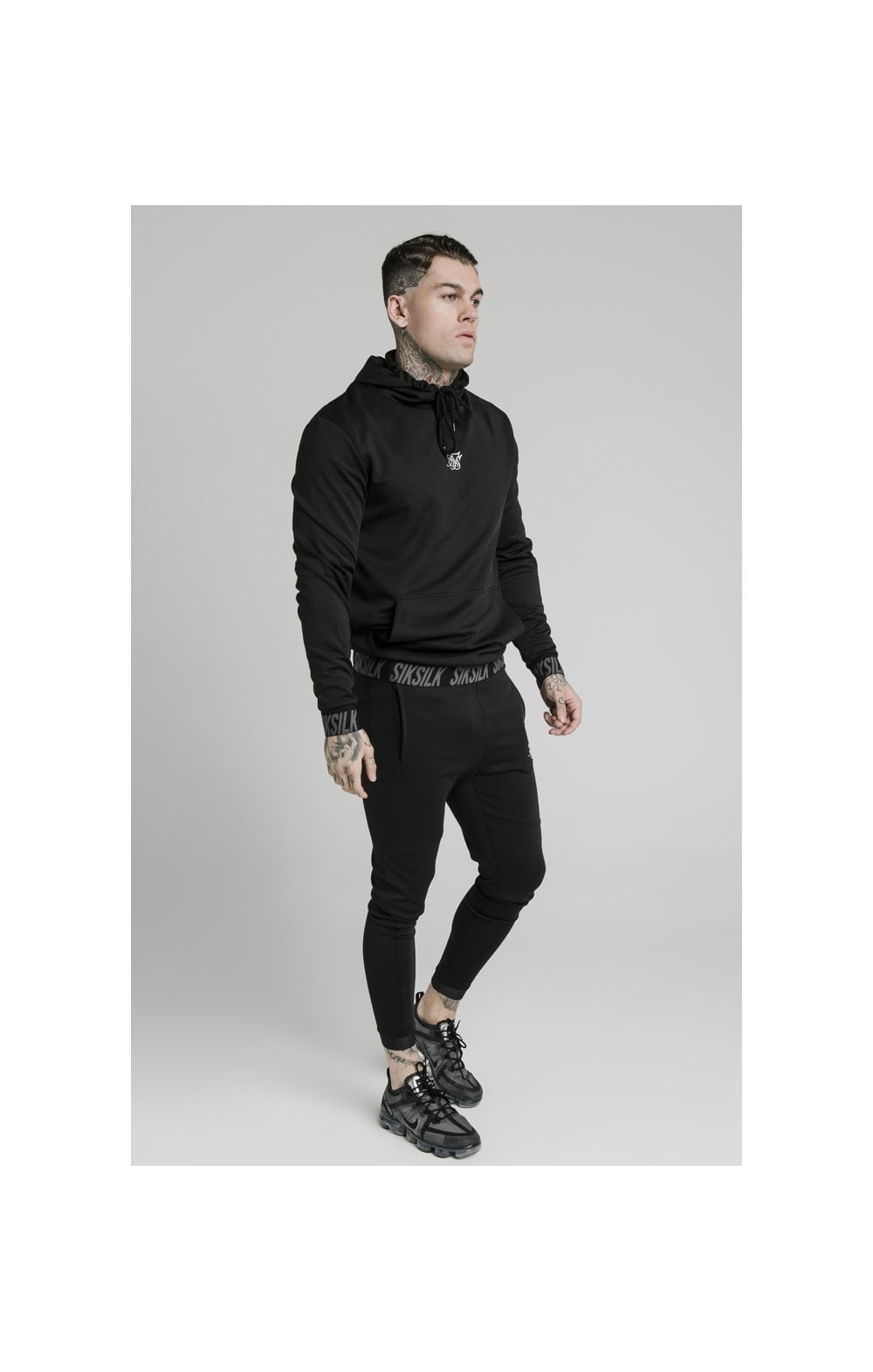 Siksilk muscle fit overhead hoodie online