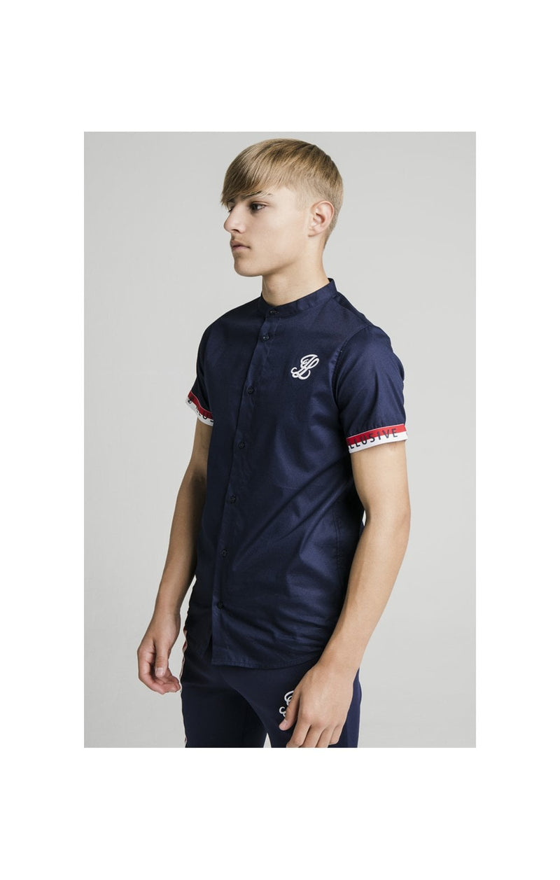 Illusive London S/S Tech Shirt - Navy (1)