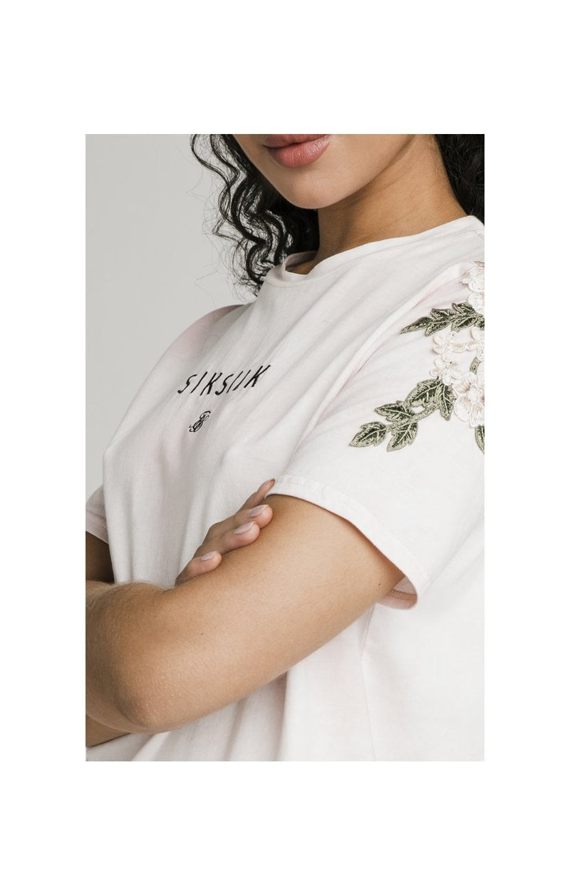 SikSilk Tye-Dye T-Shirt Dress - Pink (1)