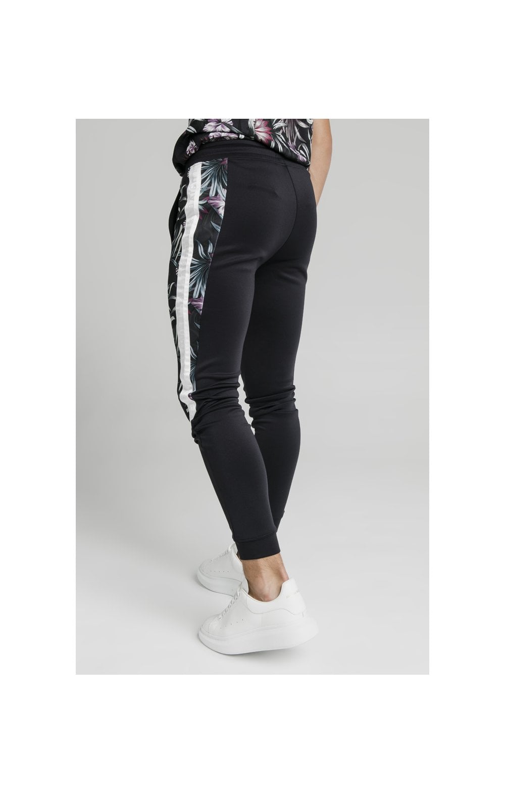 Load image into Gallery viewer, Illusive London Dark Tropical Tape Pants - Navy (5)
