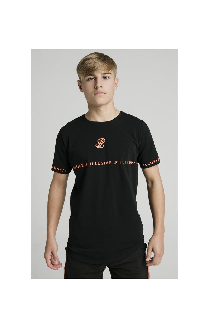 Illusive London Tape Tee - Black