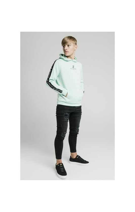 Illusive London Tape Overhead Hoodie - Mint