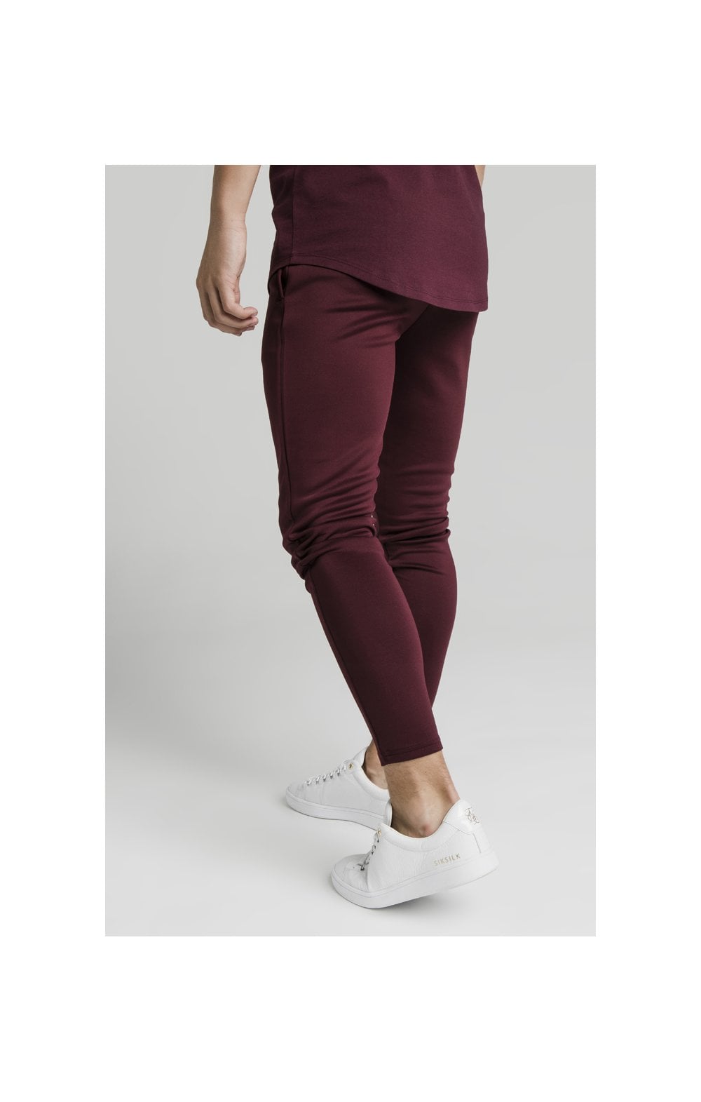 Illusive London Agility Track Pants - Burgundy (3)