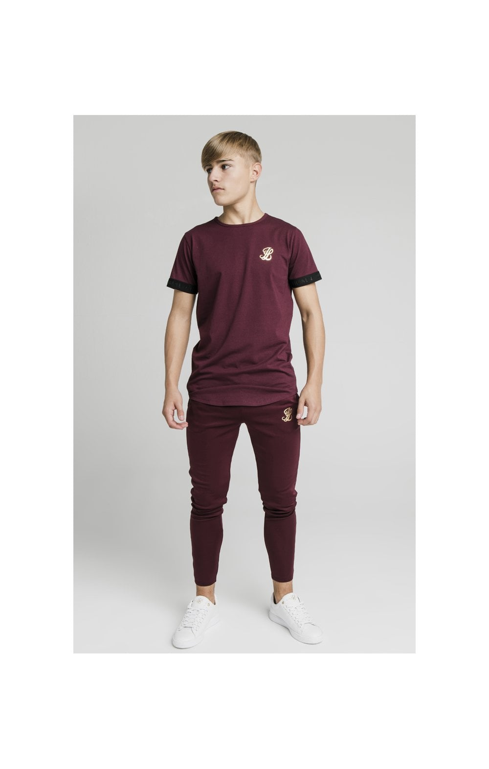 Load image into Gallery viewer, Illusive London Agility Track Pants - Burgundy (4)