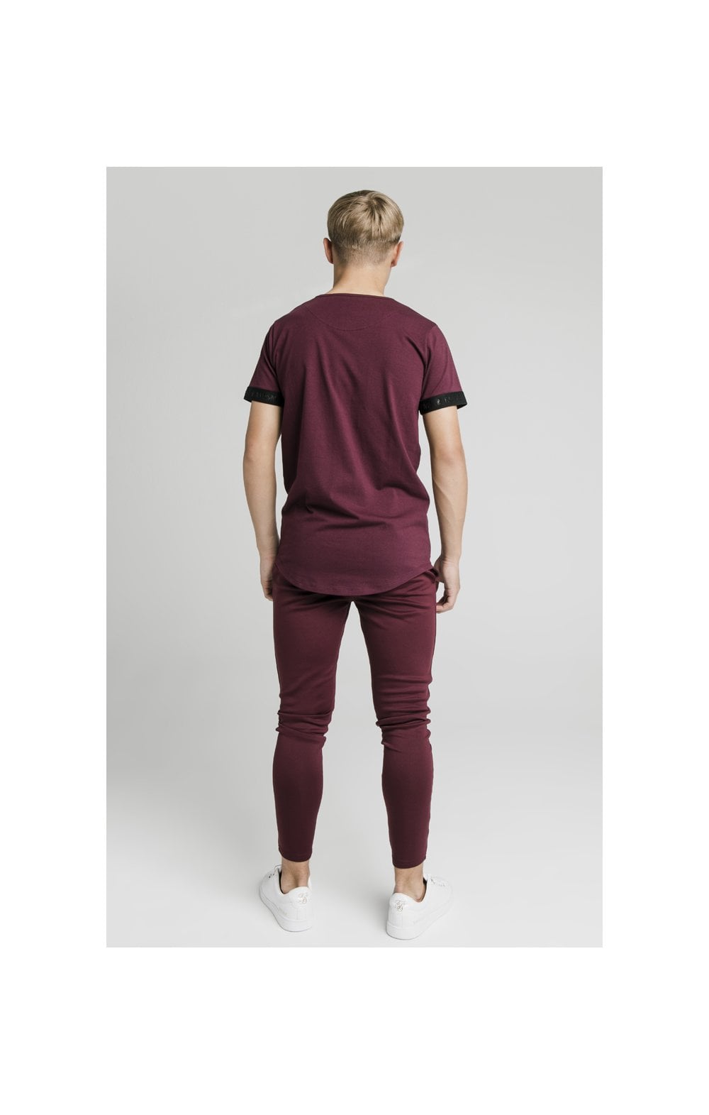 Illusive London Agility Track Pants - Burgundy (7)