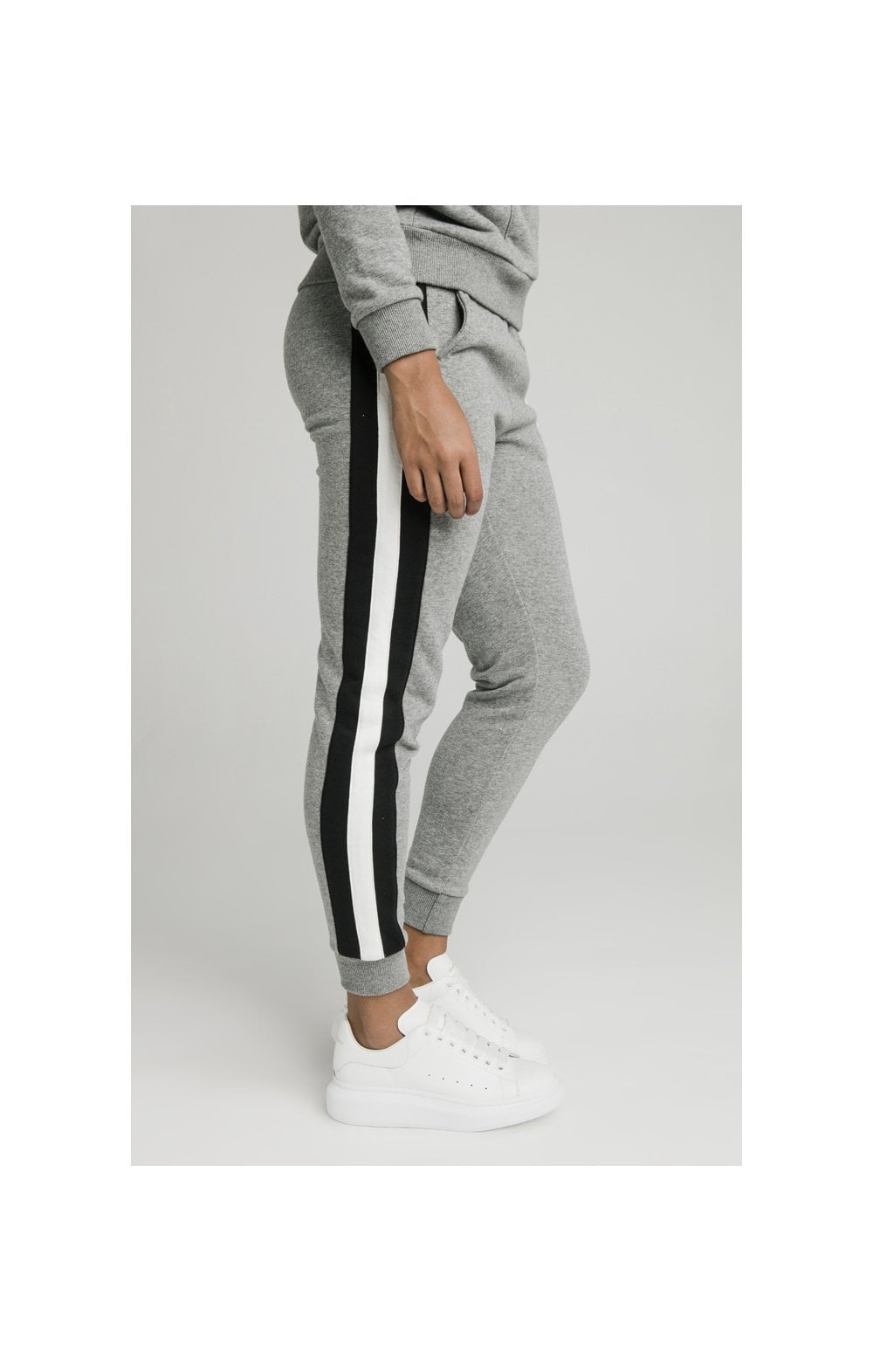Load image into Gallery viewer, SikSilk Luxe Track Pants - Grey Marl (2)