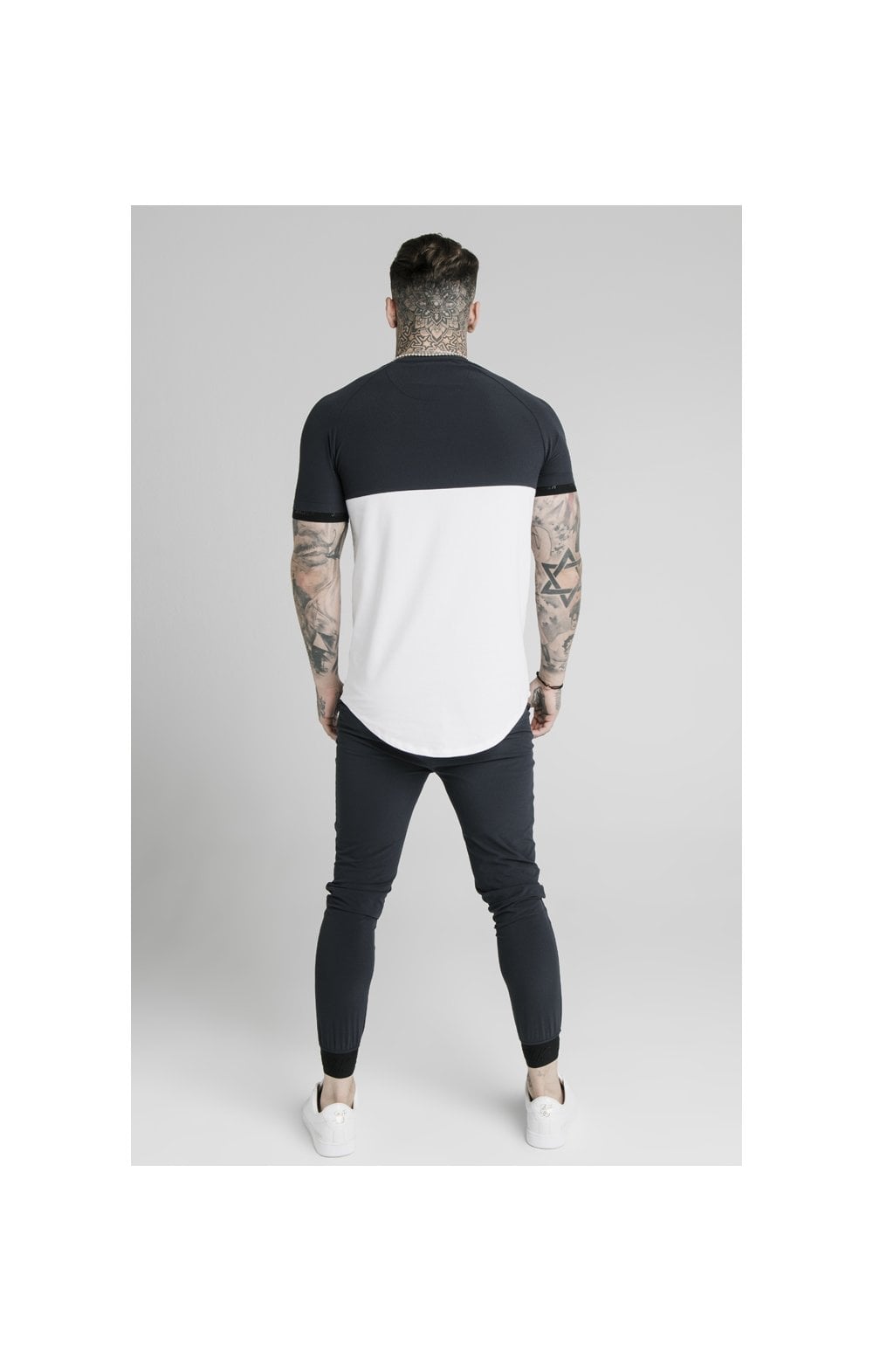 Load image into Gallery viewer, SikSilk Agility Poly Rib Track Pants - Midnight Navy (6)