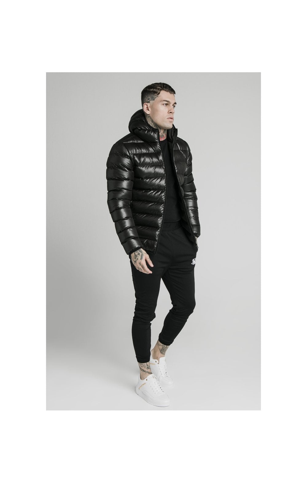SikSilk Atmosphere Jacket Black SikSilk NZ - Main Image