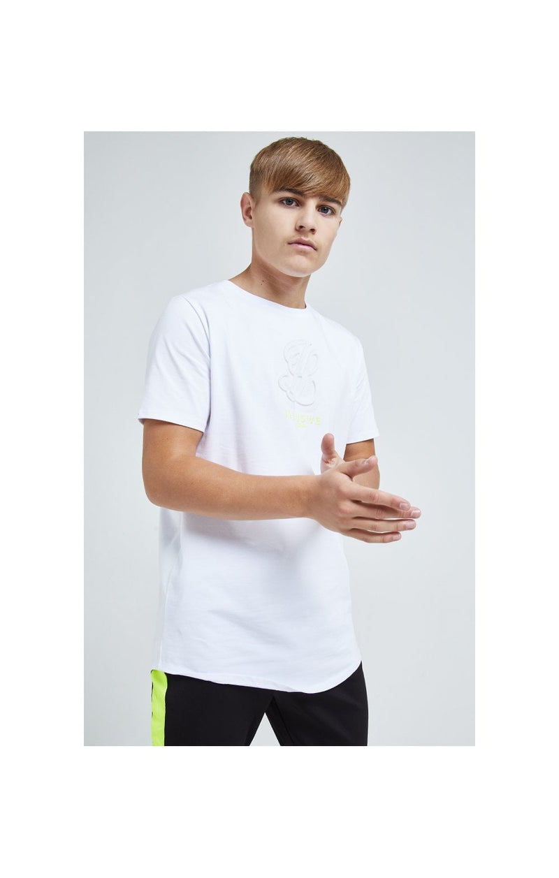 Illusive London Embossed Logo Tee - White