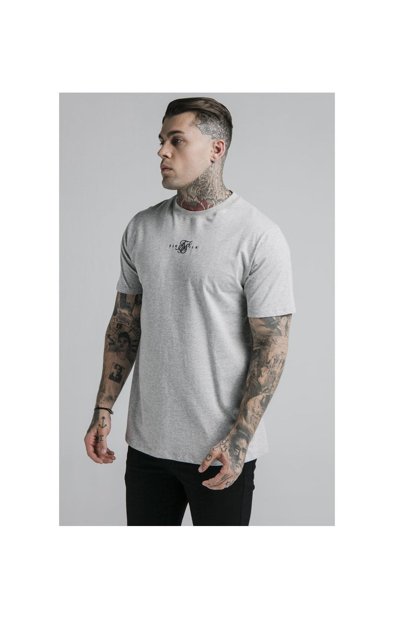 Grey Marl Essential Muscle Fit T-Shirt