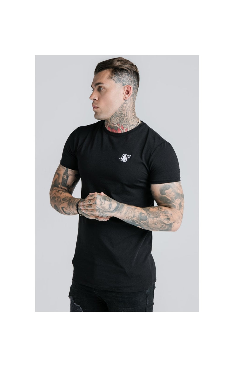 Black Essential Muscle Fit T-Shirt