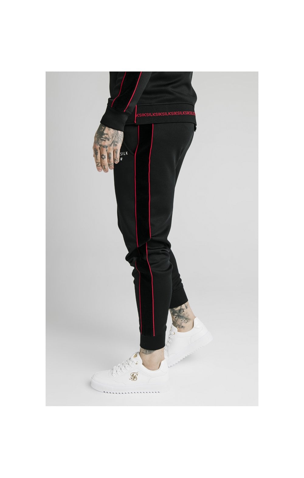 Load image into Gallery viewer, SikSilk Imperial Cuffed Jogger - Black (5)