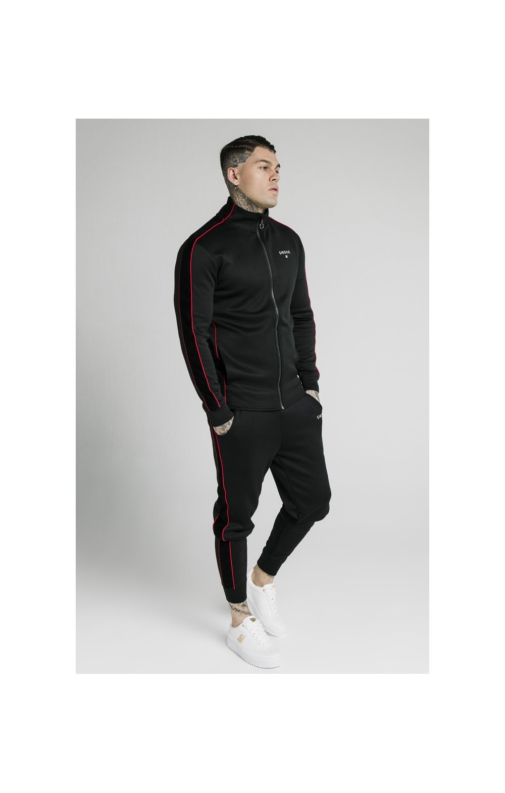 Load image into Gallery viewer, SikSilk Imperial Cuffed Jogger - Black (6)