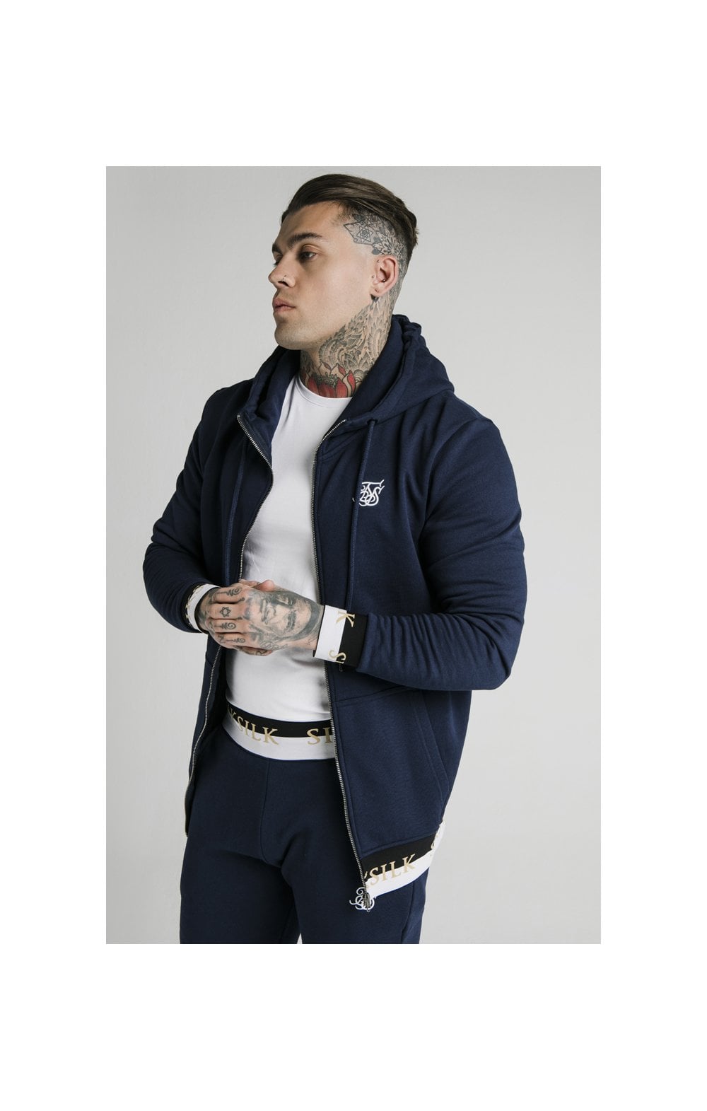 Siksilk funnel clearance neck bubble jacket