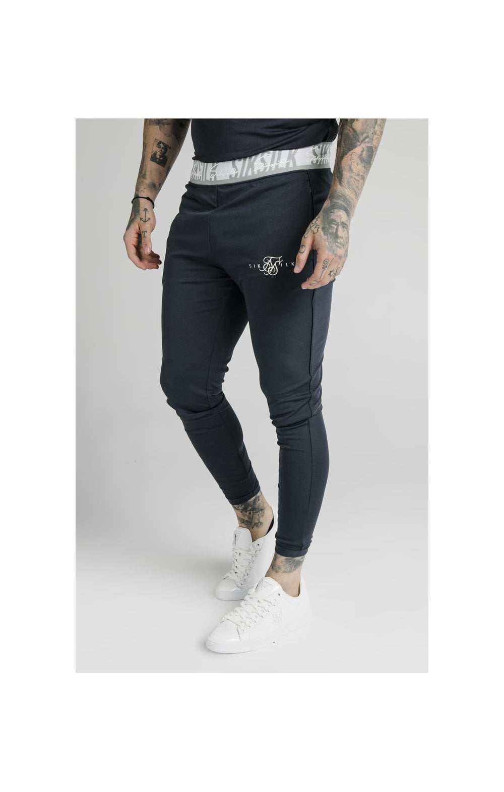 Siksilk zonal track pants on sale black