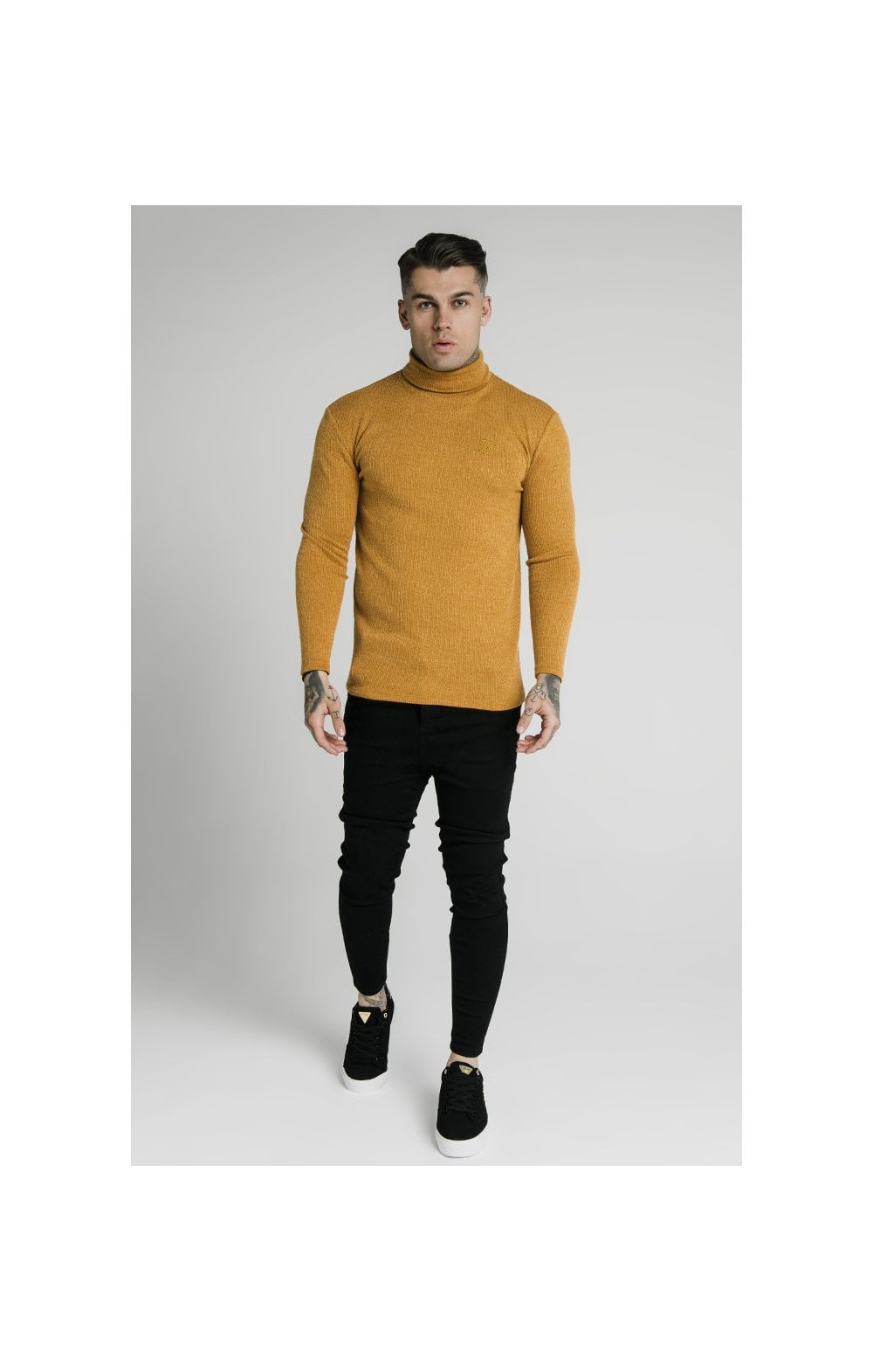 Sik silk roll clearance neck