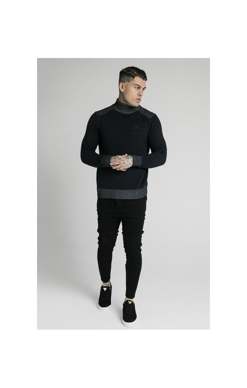 Sik silk 2025 roll neck