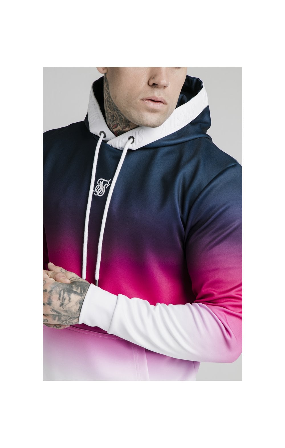 Siksilk athlete hotsell fade hoodie