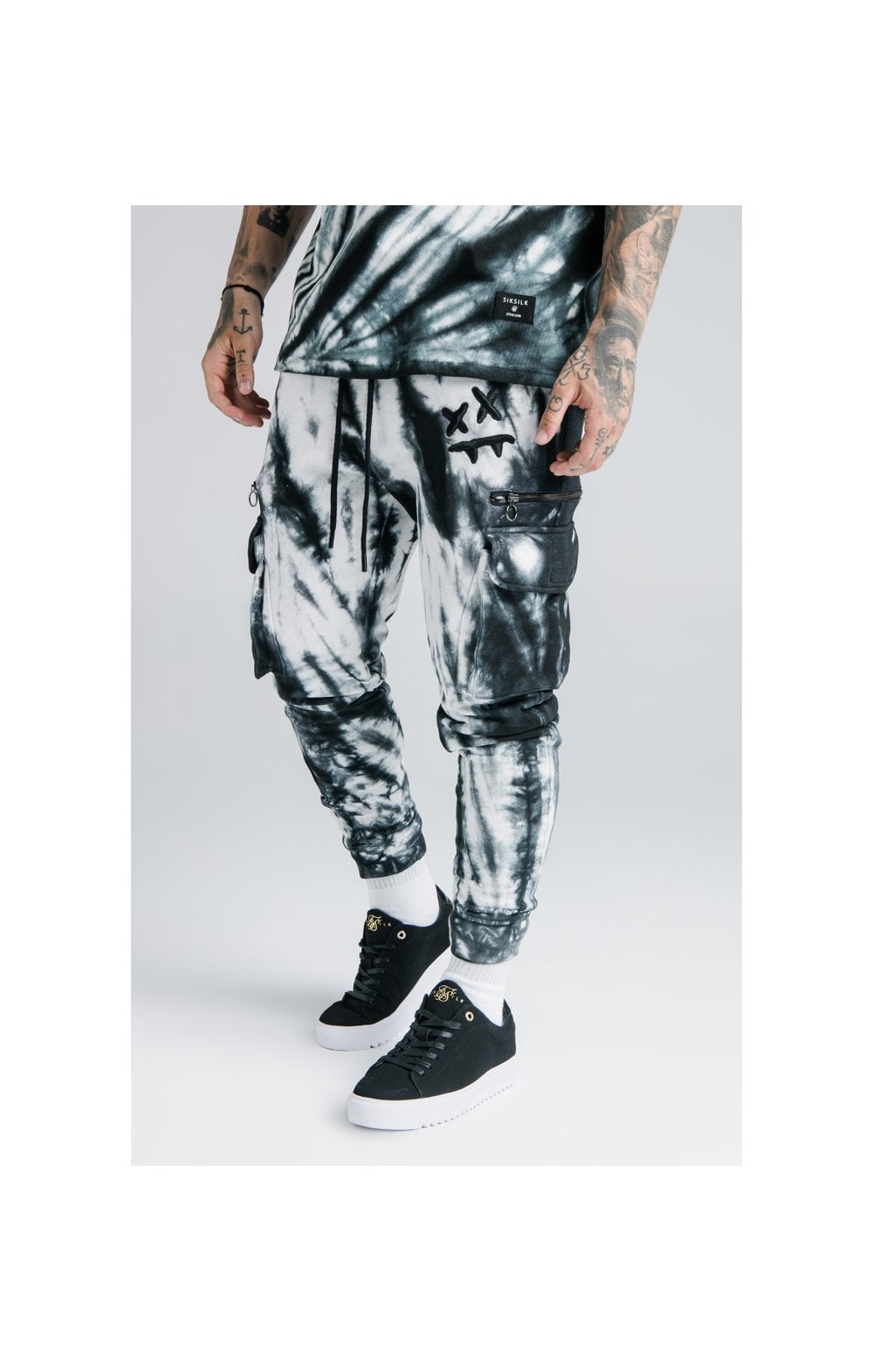 Tie dye cargo joggers sale